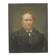 Antique Painting Portrait of a Man Signed Early 20th Century