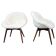 Pair of lounge chairs restored by Miroslav Navratil, 1960s