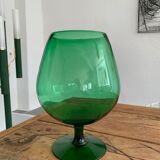 Vintage empoli glass vase
