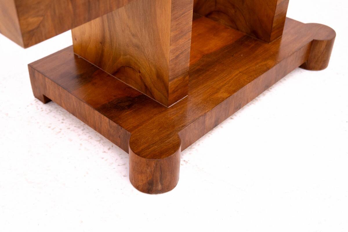 Art Deco console, Poland, 1950s. After renovation.