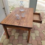 Low farmhouse table
