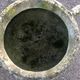 Pair of vintage planters tripodes pot potron fibro cement 1960 garden