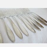 Christofle 12 silver metal table forks