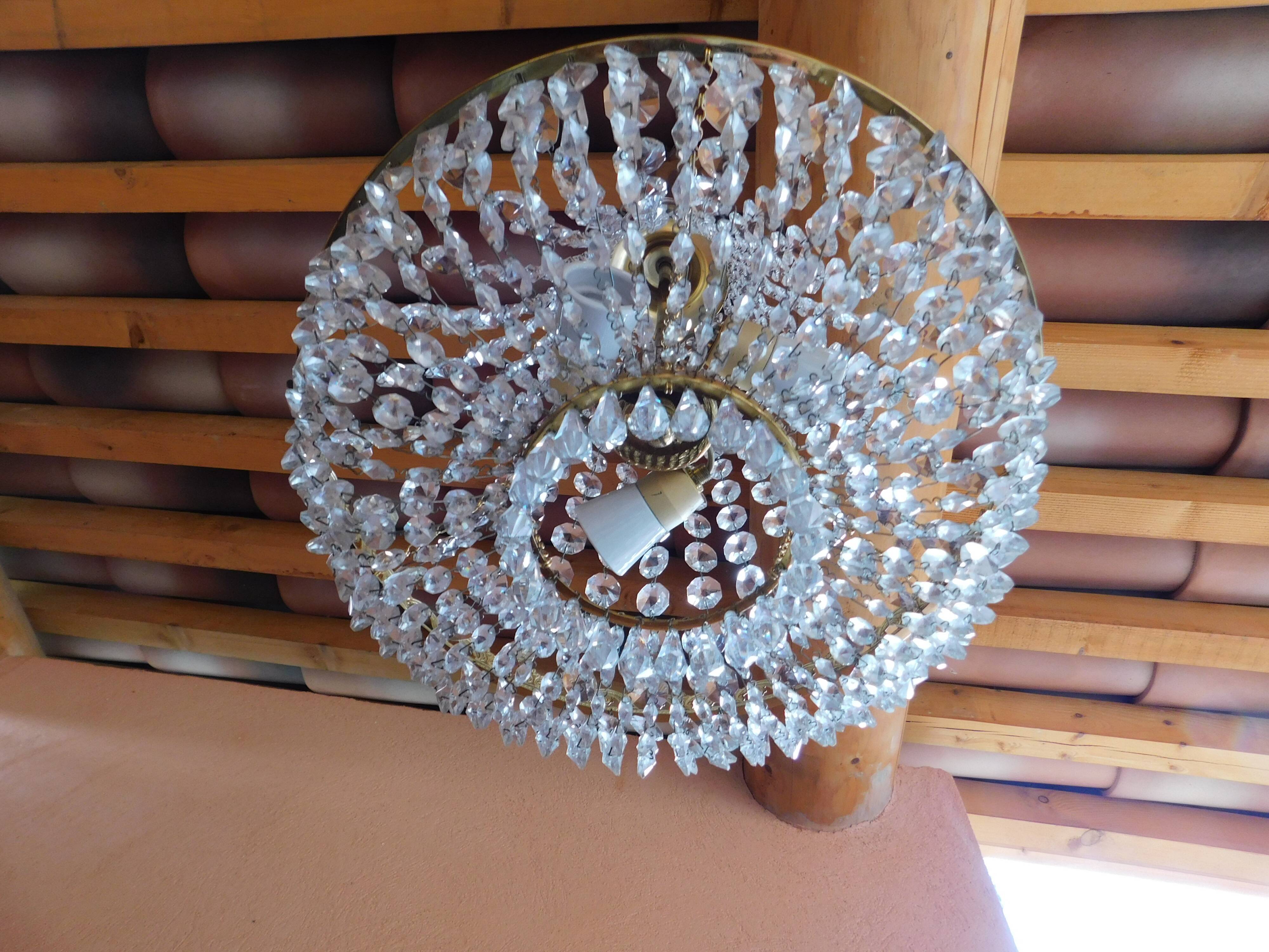 Hot air balloon chandelier - 35 cm