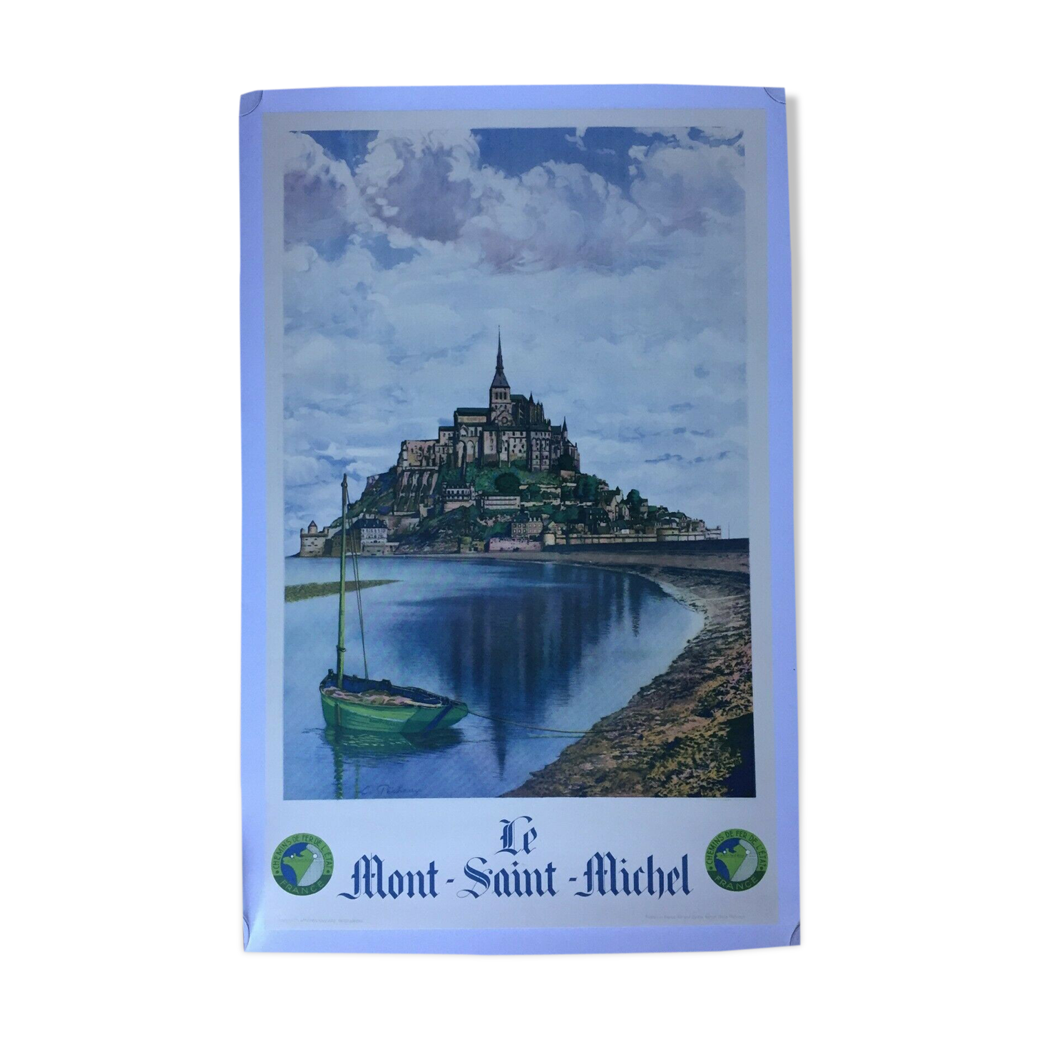 Original Tourism poster "Le Mont St-Michel" 62x99cm 1930