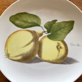 Set of 4 Vintage Hutschenreuther Fruit Dessert Plates 20cm, Side Plate