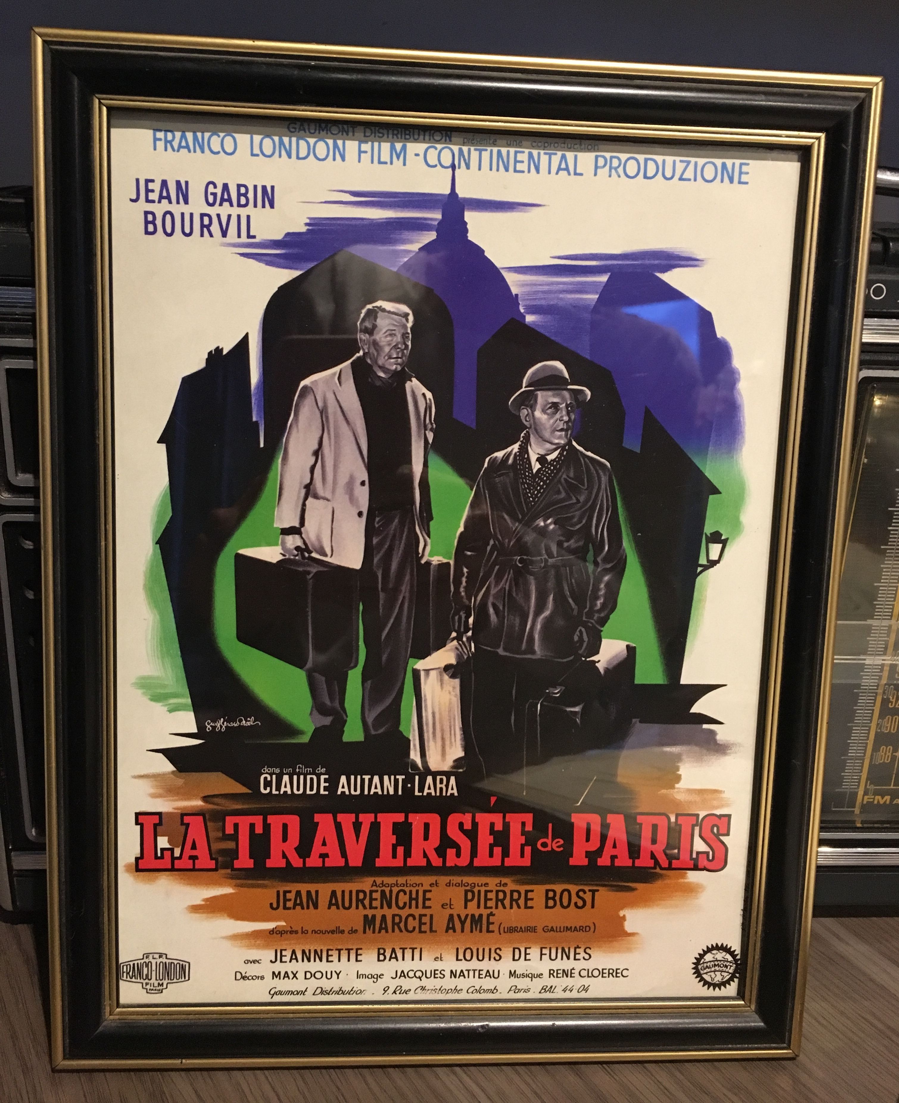 Affiche La traversée de Paris | Selency