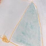 Georges FERRATO, Roussillon, 1991. Pencil and gouache, hand-signed