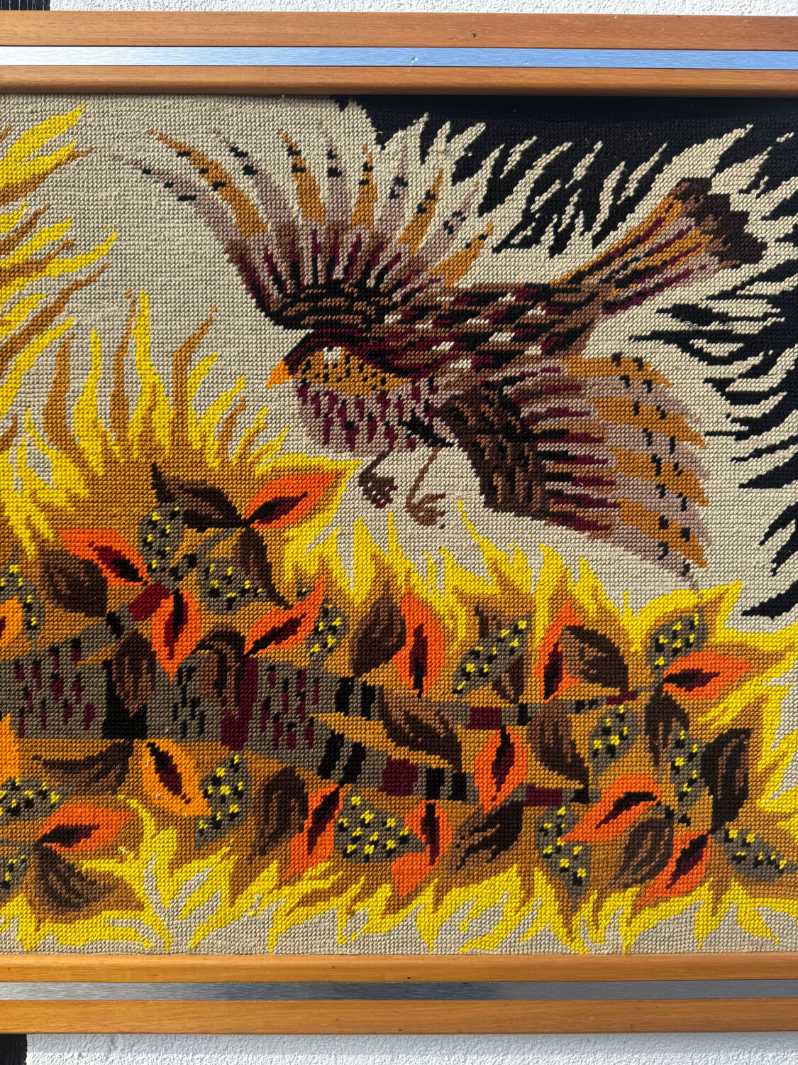 Tapestry by Jean Lurçat from the 1970s.