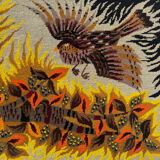 Tapestry by Jean Lurçat from the 1970s.