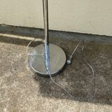 Lampadaire vintage à boules inox