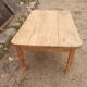 Wooden coffee table with a drawer