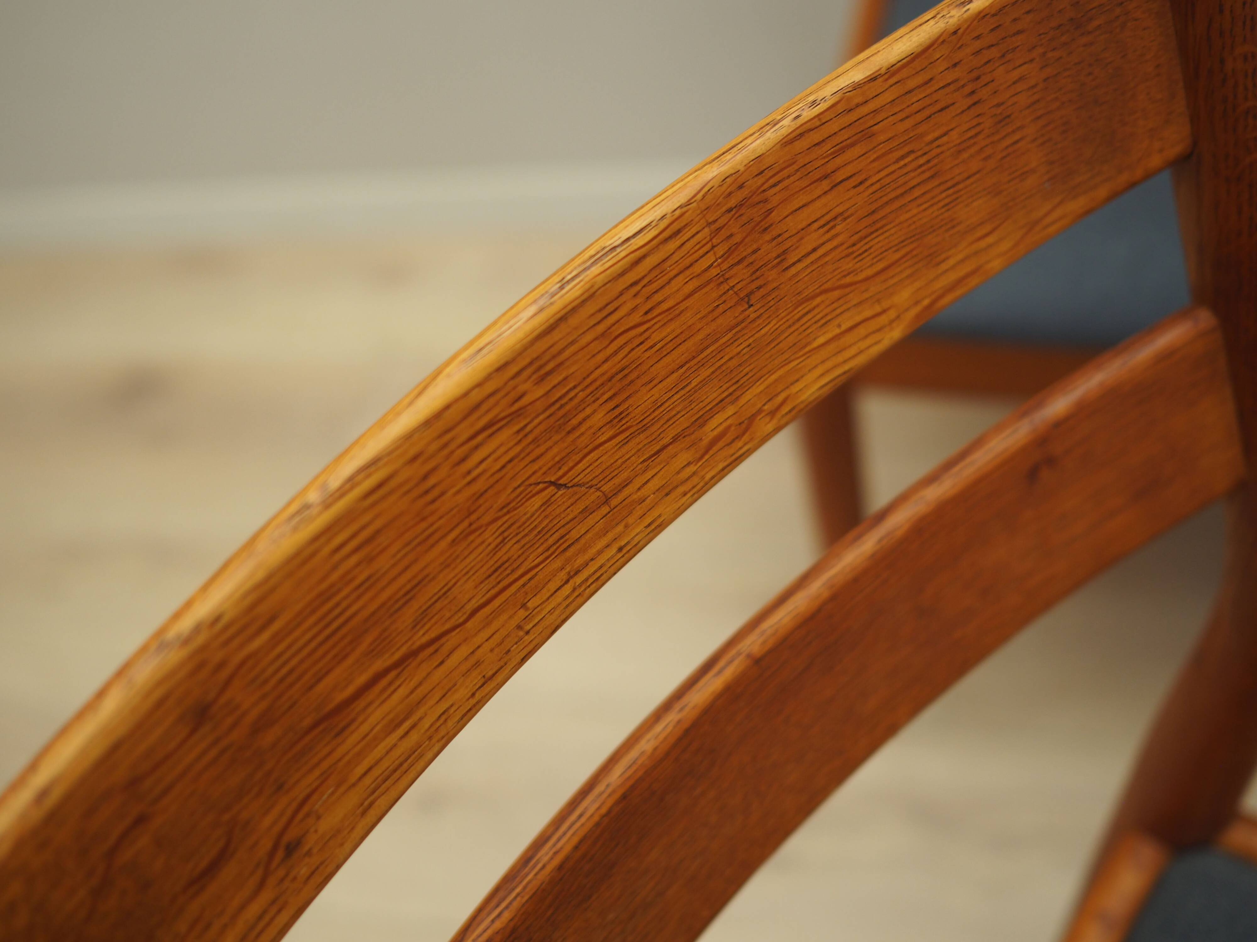 Set of six teak chairs, Danish design, 1970s, designer: Poul M. Volther