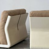 Pair of Amanta low chairs by Mario Bellini for C&B Italia, 1960s.