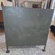 Buffet industriel acier vintage années 60/70 – meuble d’atelier authentique