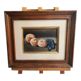 Nature morte, huile sur panneau