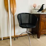 Chair Alias Young Lady Black Paolo Rizzato