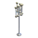 Lampadaire Space Age chromé, Italie 1970