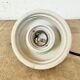 Vintage White Porcelain Pendant Light, 1970s