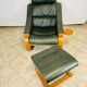 Kroken armchair and footstool by Nelo Möbel Sweden.