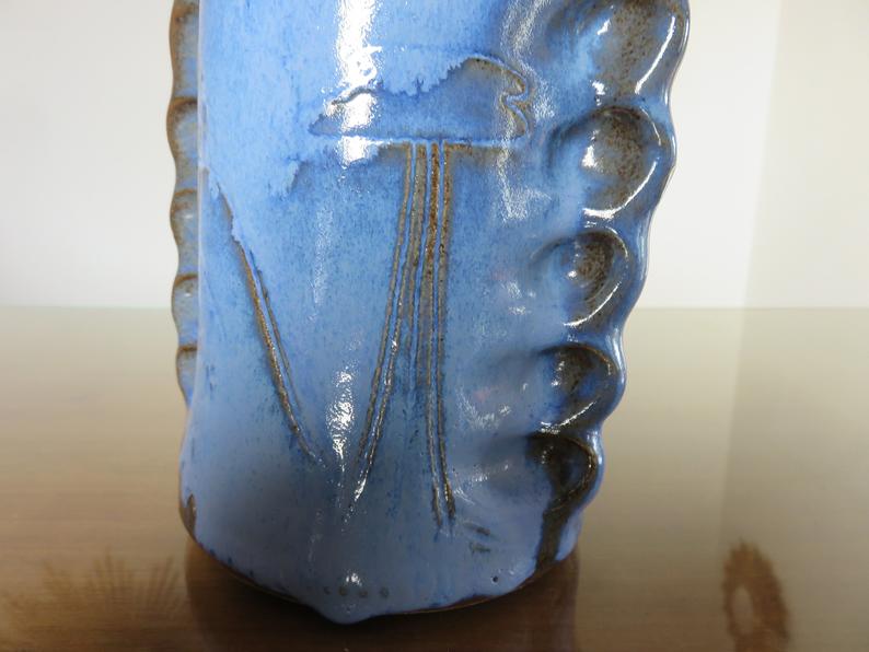 Signed ceramic vase 50/60