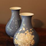 Pair of porcelain XIX vase