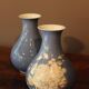 Pair of porcelain XIX vase