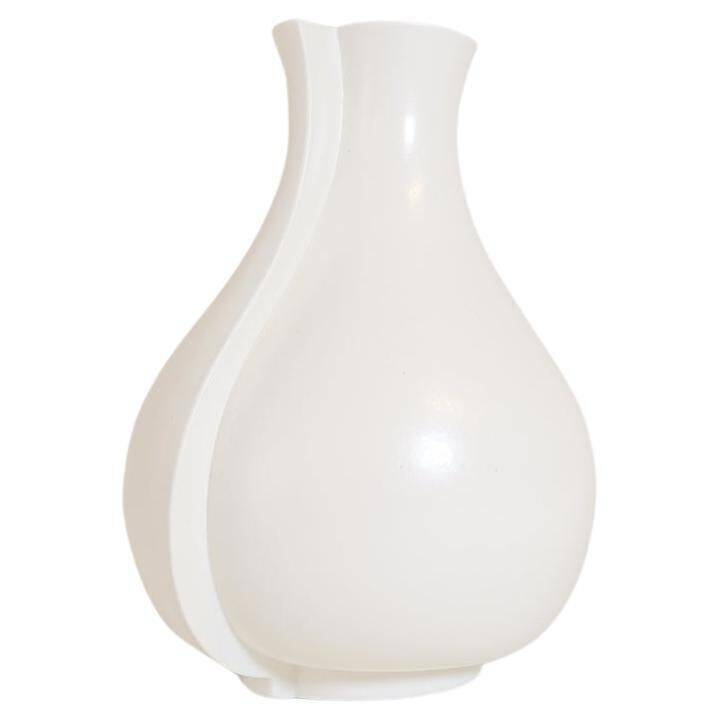 Mid-century modern ceramic vase "Surrea" by Wilhelm Kåge, Gustavsberg, Sweden, 1950s.