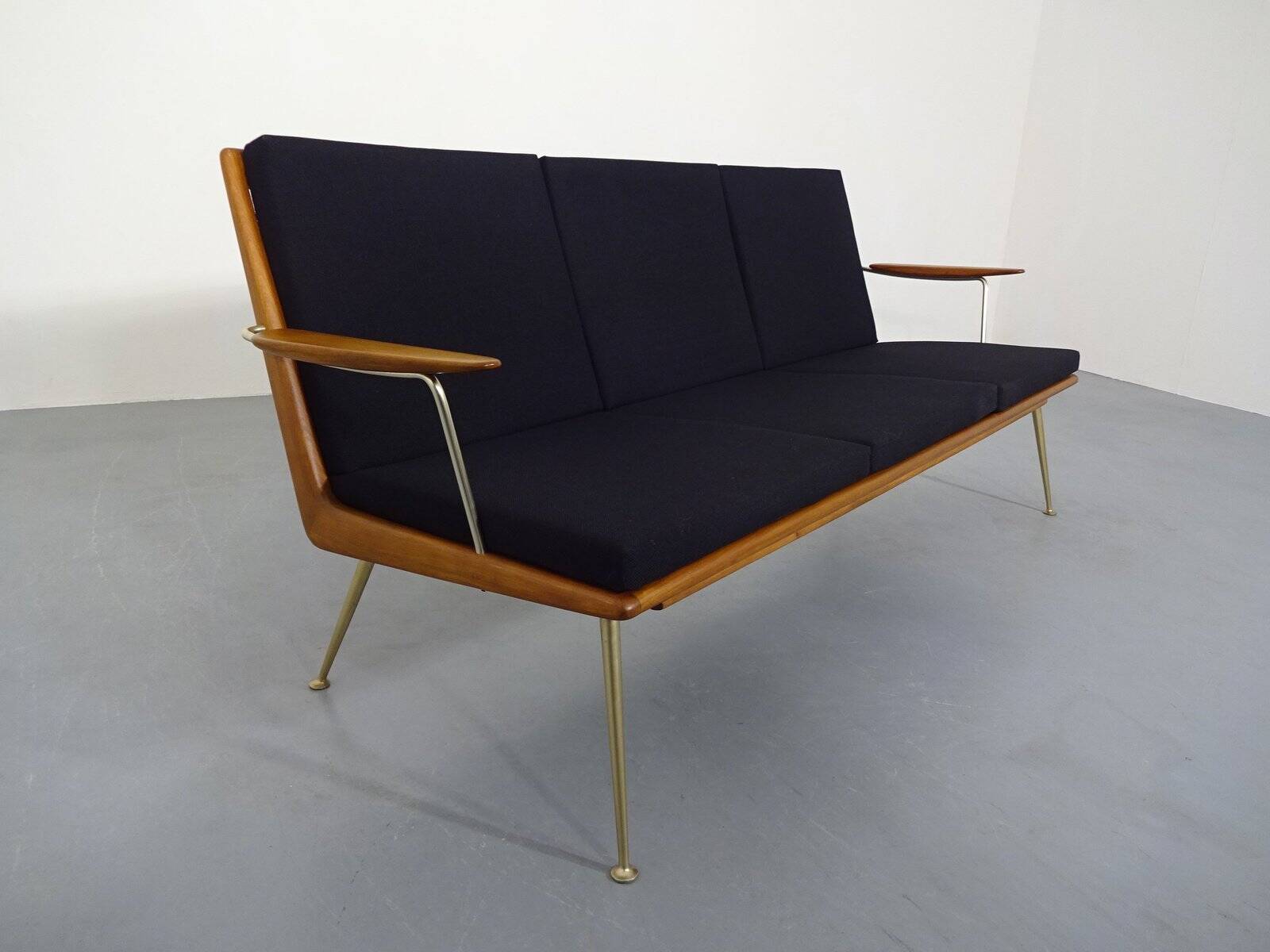 Boomerang Sofa by Hans Mitzlaff for Eugen Schmidt Soloform, Germany, 1950s