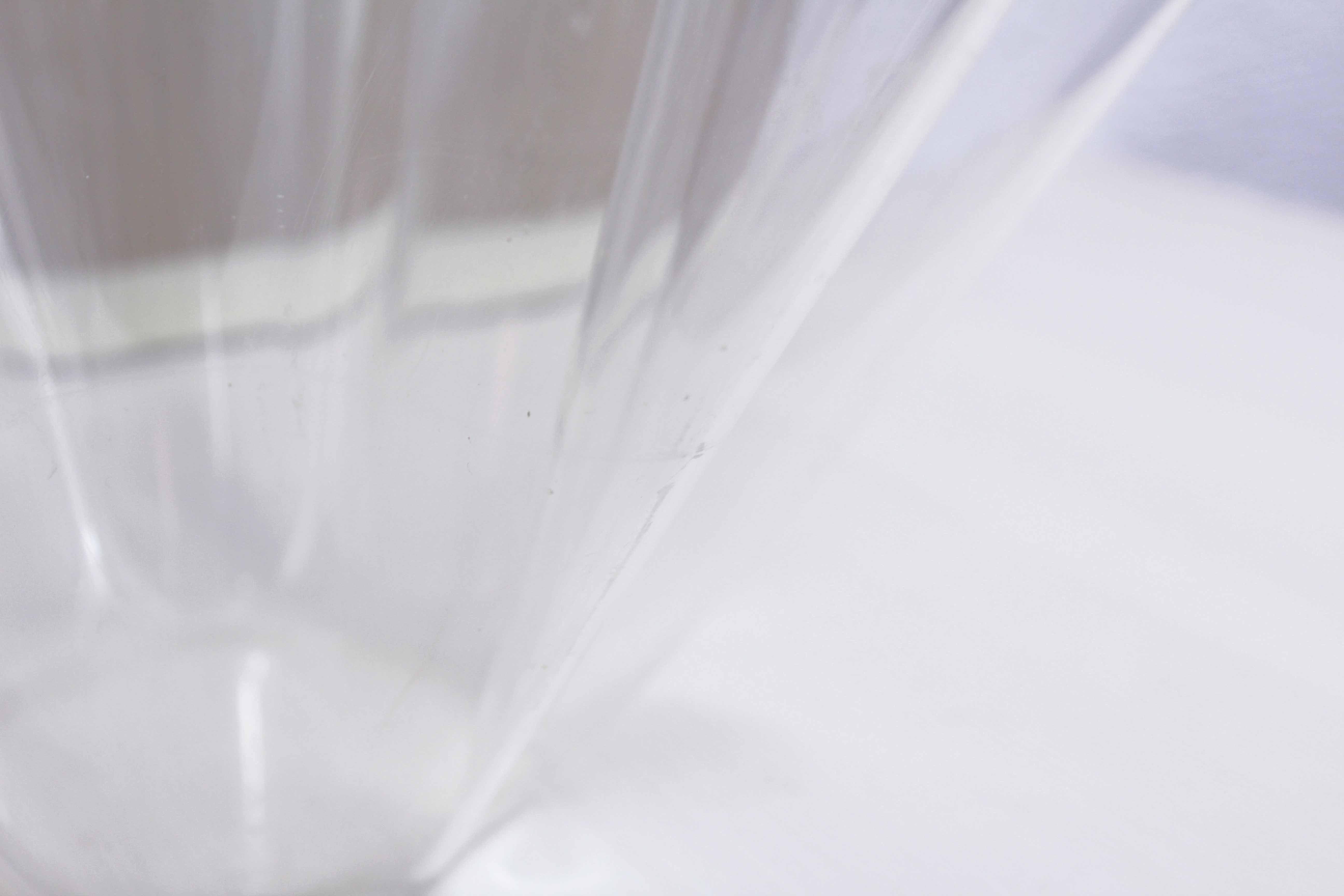 Plexiglas fruit basket or vase