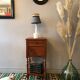 Old oak bedside table