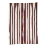 Vintage kilim rug for living room 189x259