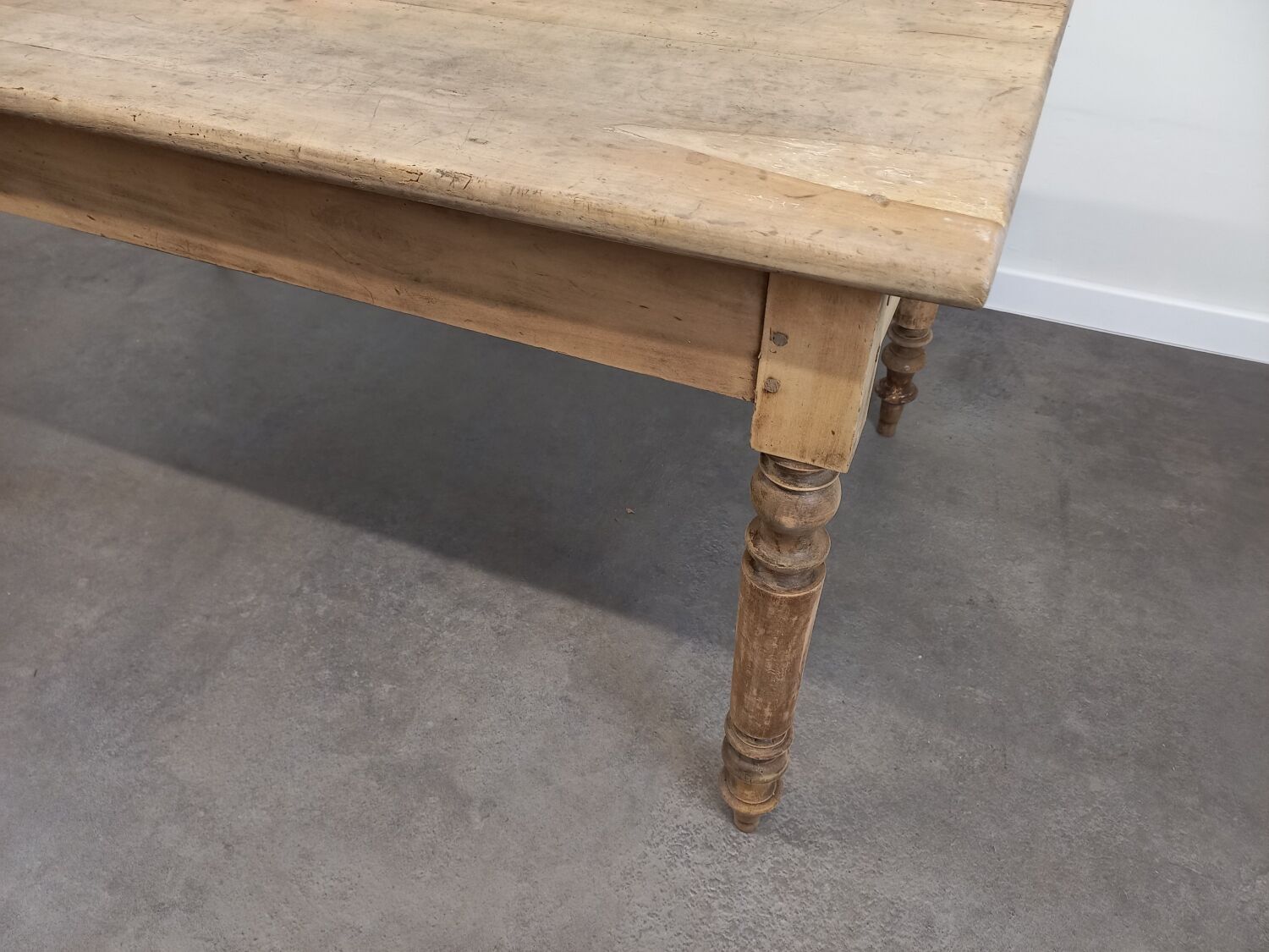 Table de ferme ancienne 150 cm