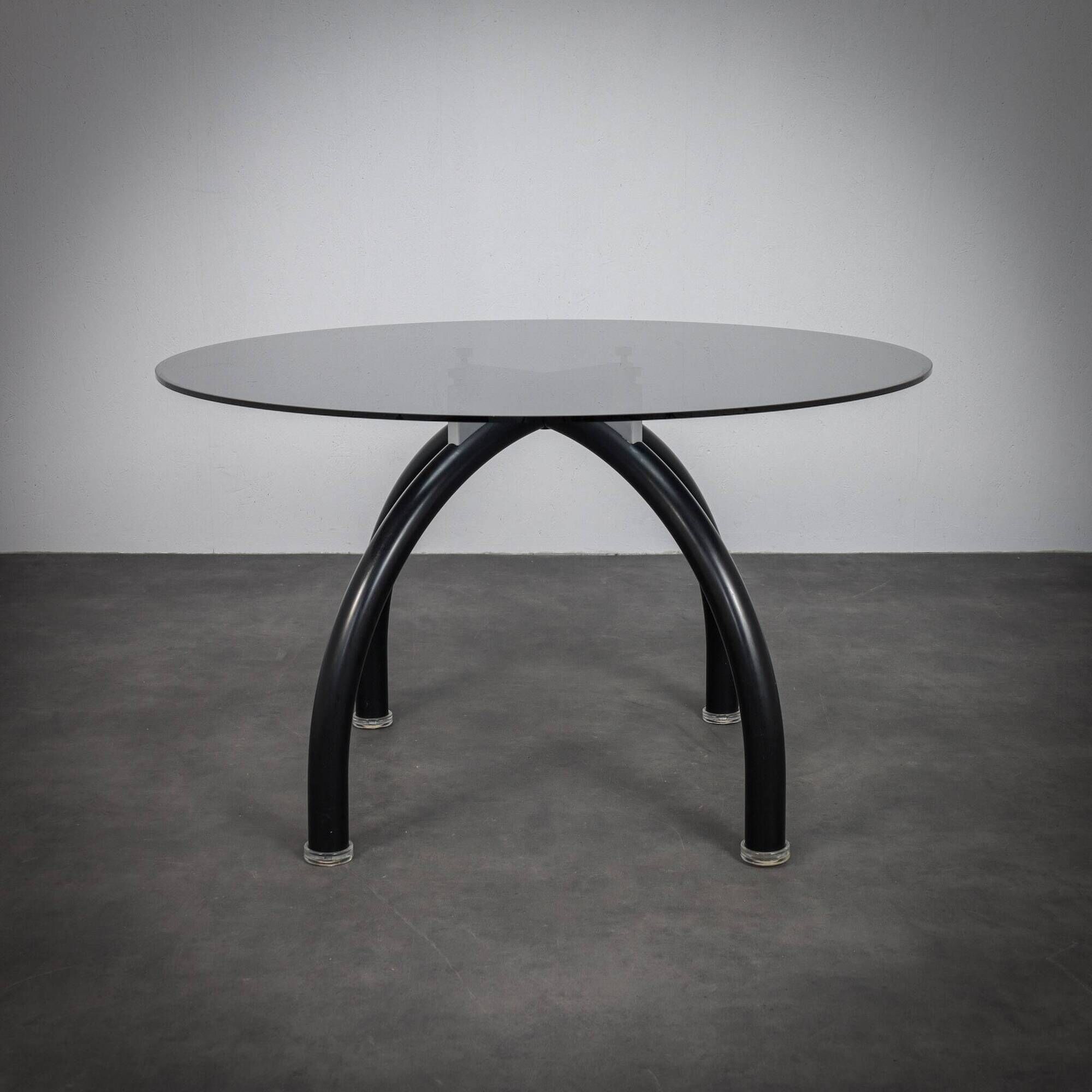 Postmodern Spider dining table by Ettore Sottsass for Knoll International, Italy, 1980s