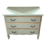 3-drawer chest of drawers in laurel green