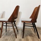 Dining Chairs by Radomir Hoffman for Ton, 1950s, Set of 4