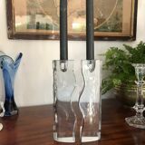 Vintage Scandinavian candle holders pair