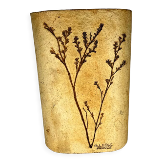 Vase Vallauris by Raymonde Leduc 1970 vintage
