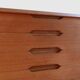 Vintage Scandinavian teak sideboard by Aalf Aarseth for Bahus, 220 cm, 1960s
