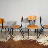 Set of 6 chairs 70's