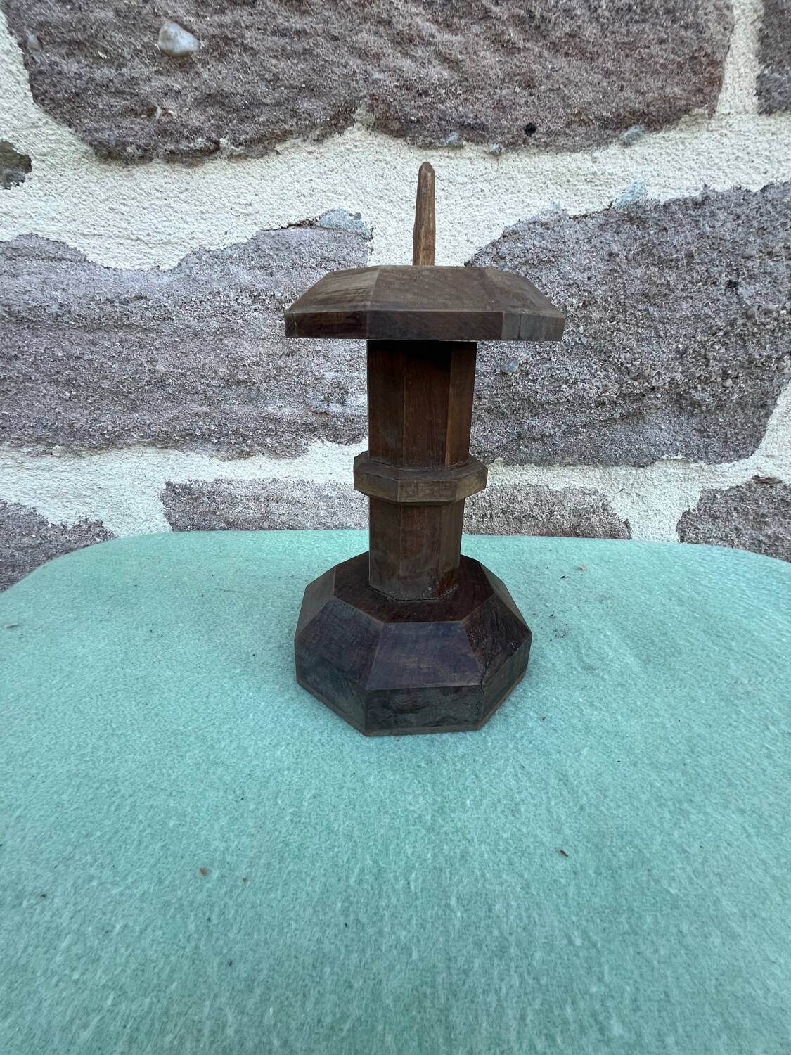 Brutalist candle holder