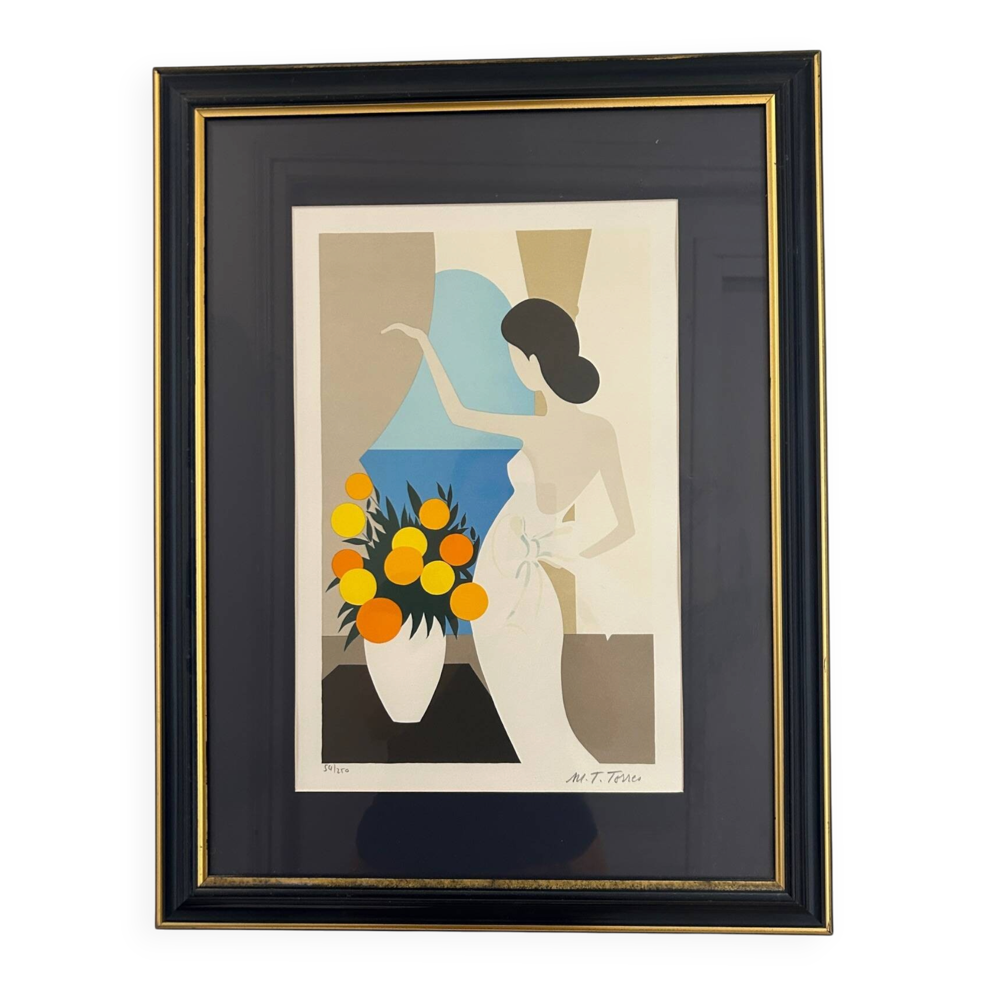 lithographie de Maria Teresa Torres
