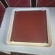 Miroir vintage, cadre en plastique