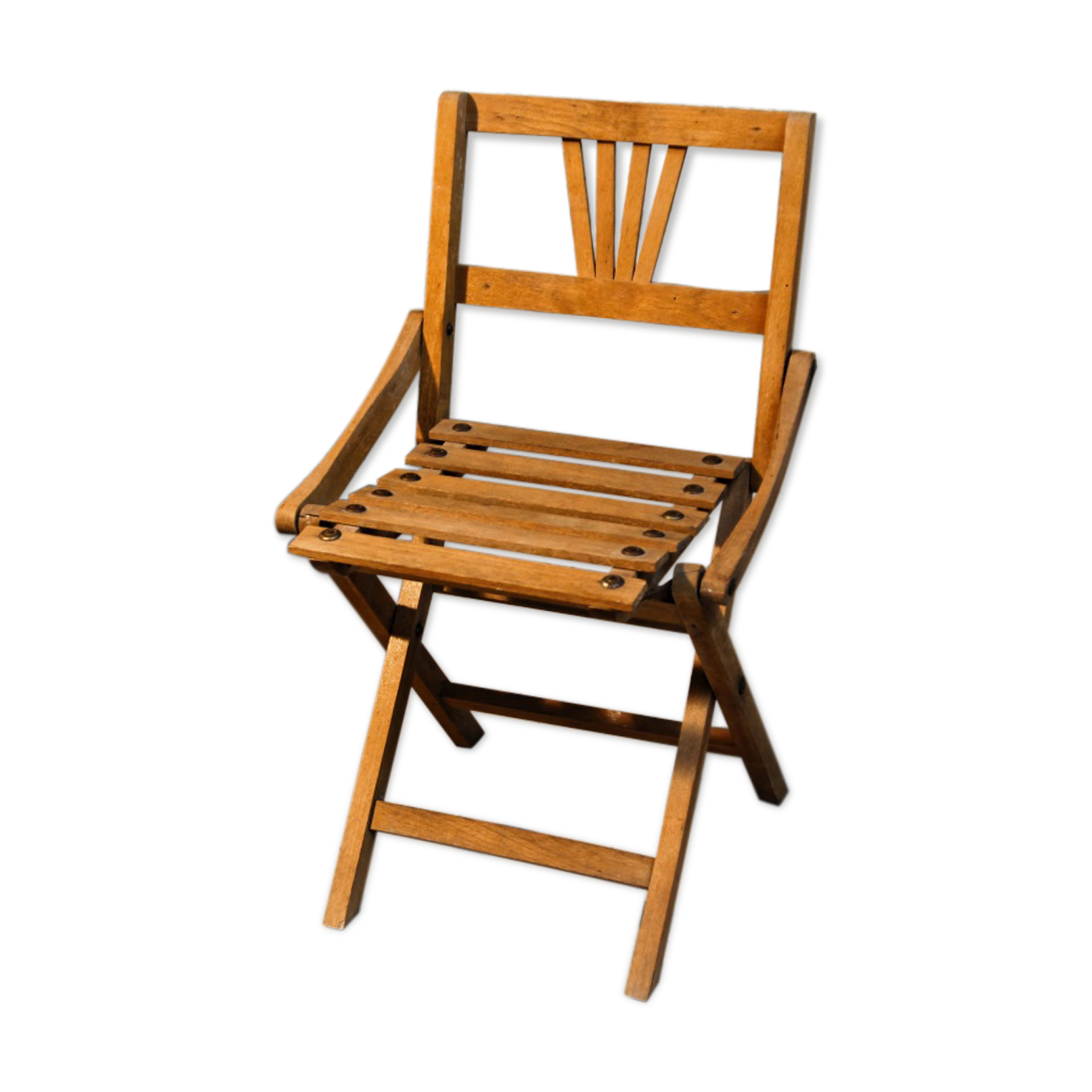 50s folding child chair