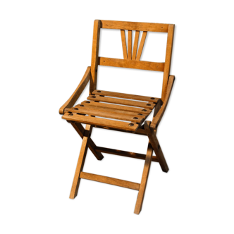 Chaise enfant pliante années 50