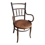 Fischel armchair in curved wood 1920