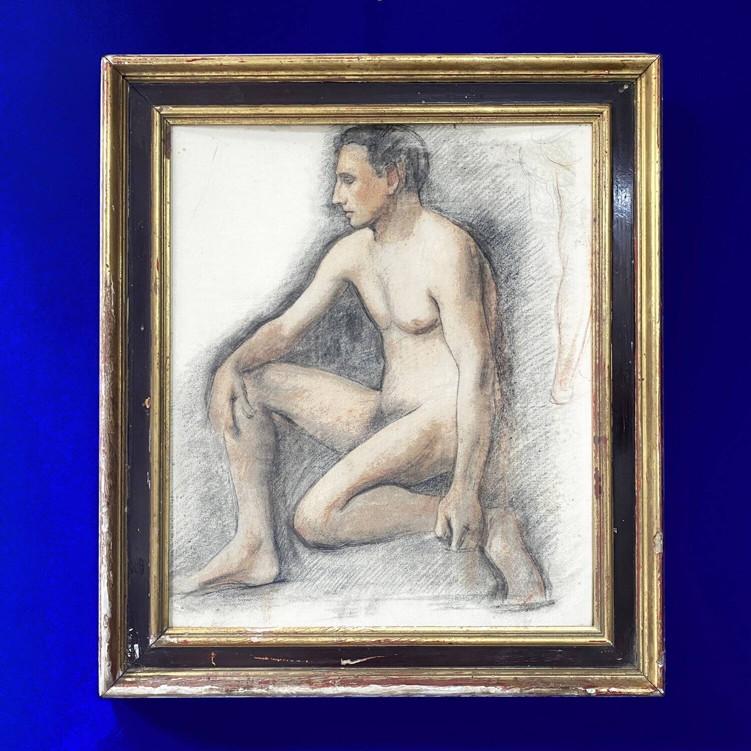 Drawing 1930 "Young man in profile"