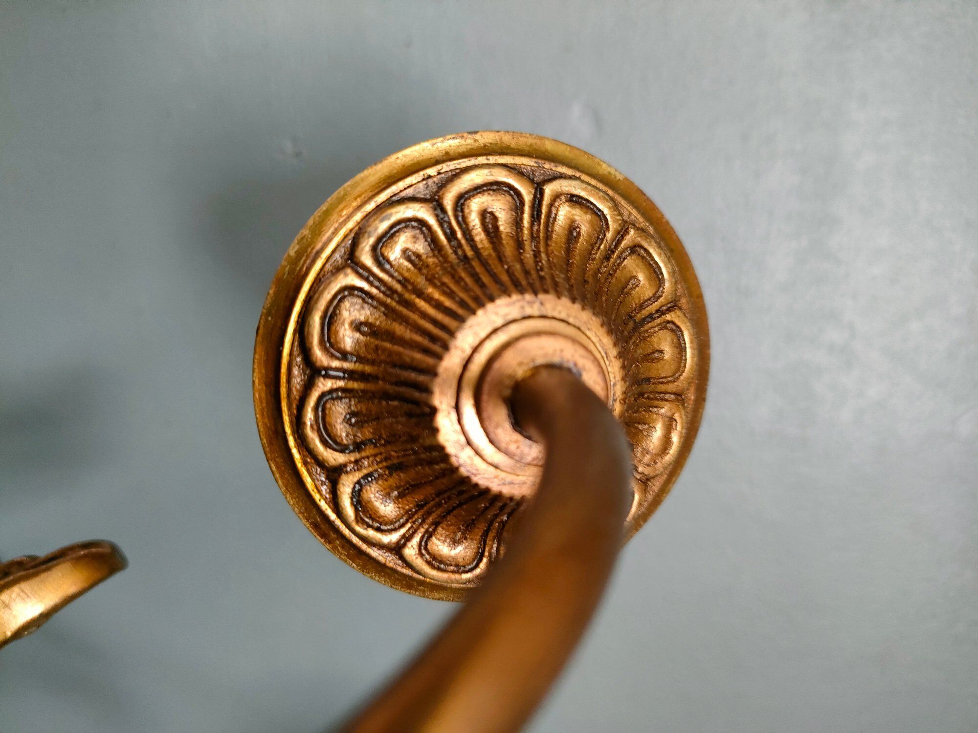 Pair of Empire eagle's head sconces in Palmettes 1900/1920