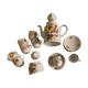 Service à café en porcelaine ANCAP avec cafetière et sucrier En Porcelaine