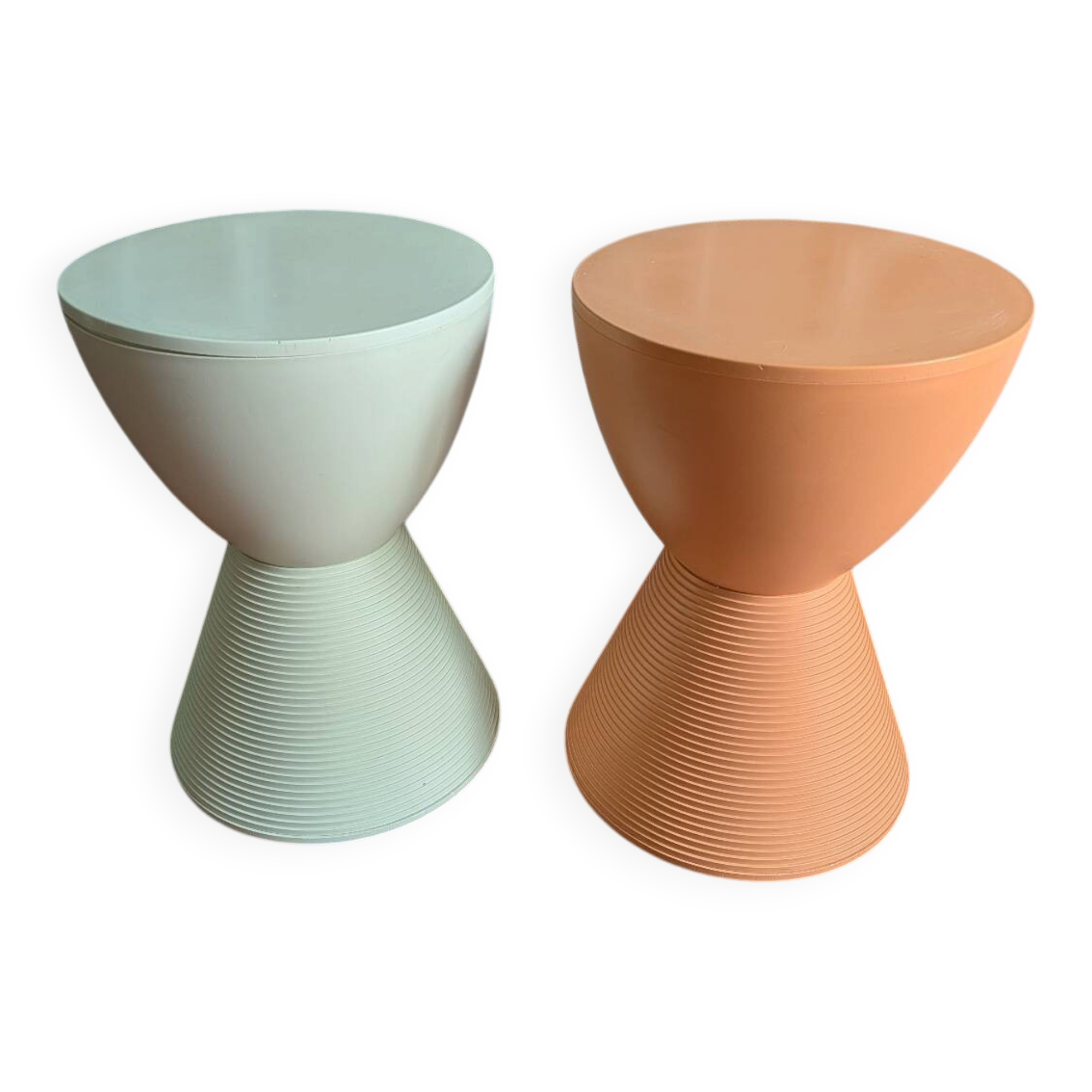Pair of stools Prince Aha Starck Kartell
